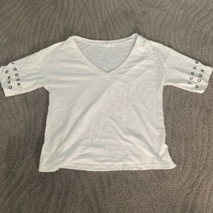 Honey Punch White Tee